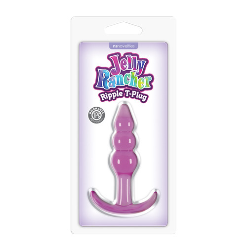 Jelly Rancher T-plug Ripple Purple