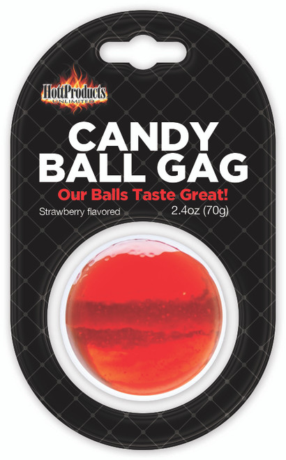 Candy Ball Gag Strawberry