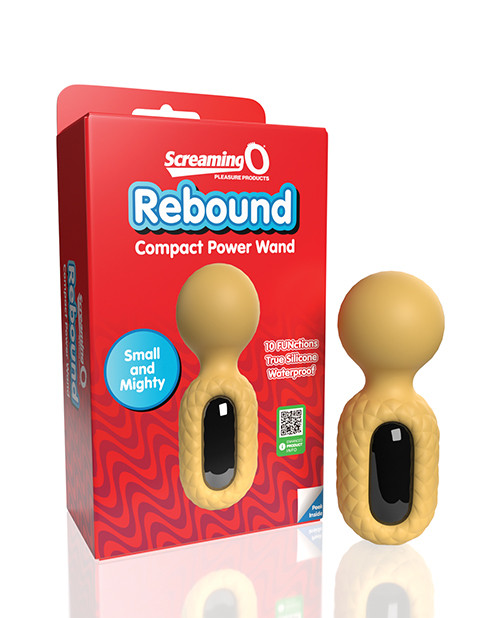 Screaming O Rebound Compact Power Wand - Bumblebee Yellow