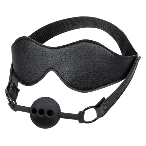 Nocturnal Collection Eyes Mask Breathable Ball Gag