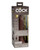 King Cock Elite 7 In Vibrating Dual Density Brown