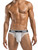 Peep Show Lo Rise Thong White Small/ Medium