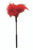 Sex & Mischief Feather Tickler 7in Red