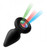 Booty Sparks Silicone Light-up Anal Plug Small