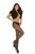 Fishnet Hose W/rhinestone Seam Queen