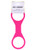 Sex & Mischief Hot Pink Large Silicone Cuffs