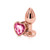 Rear Assets Rose Gold Heart Small Pink