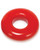 Do-nut 2 Cockring Oxball Tpr Red