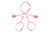 Strict Bondage Harness W/ Bows Pink M/l
