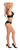 (wd)sugar & Spice Bra & Panty Black S/m