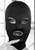 B&w Subversion Mask W/ Open Mouth And Eye