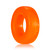 Cock-t Small Comfort Cockring Atomic Jock/oxballs Silicone Smoosh Orange
