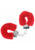 Ouch! Classic Fluffy Handcuffs Red