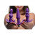 Trinity Vibes 4 Pc Vibrating Anal Plug Set Purple
