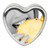 Candle 3-in-1 Heart Edible Pineapple Breeze 4.7 Oz