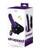 Vedo Strapped Rechargeable Strap On Deep Purple