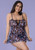 Hazy Dayz Dress & G String Set Mushroom 2xl