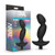 Anal Adventures Platinum Silicone Vibrating Prostate Massager 04 Black