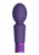 Royal Gems Brilliant Purple Rechargeable Silicone Bullet
