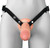 Fantasy X-tensions Elite 8in Silicone Hollow Strap-on Dual Density - Light