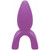 Tongue Star Stealth Rider Tongue Vibe W/ Contoured Pleasure Tip Purple