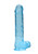 Realrock 9in Realistic Dildo W/ Balls Blue