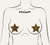 Pastease Happy New Year 2026 Black & Gold Star Nipple