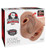 Pdx Plus Double Pounder Vibrating Squeeze Stroker Brown
