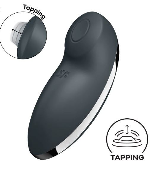 Satisfyer Tap & Climax 2 Grey