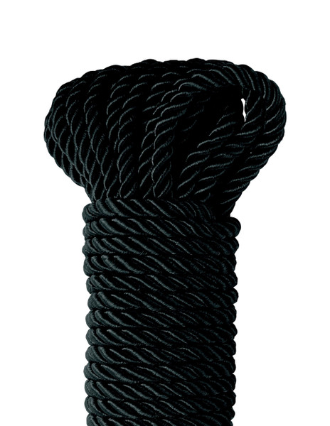 Fetish Fantasy Series Deluxe Silk Rope Black