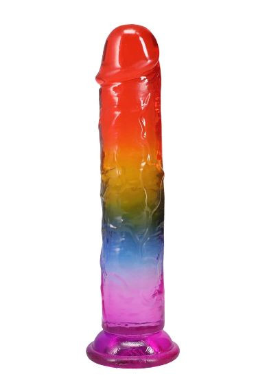 Crystal Jellies 8.5in Dong Rainbow