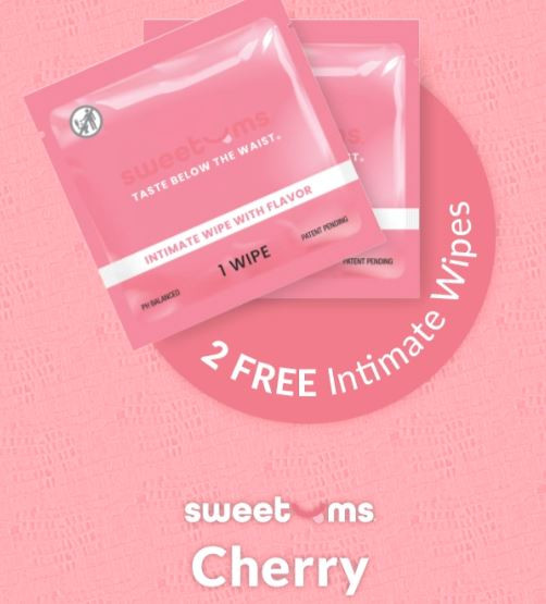 Sweetums Lace Boy Short W/ Wipes Cherry 2xl