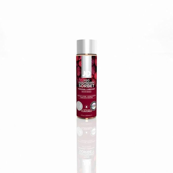 Jo H2o Raspberry Sorbet 4 Oz Oz Flavored Lube