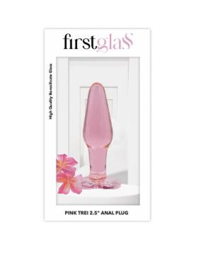 First Glass Trei Butt Plug S