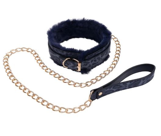 Cougar Fur Collar & Leash