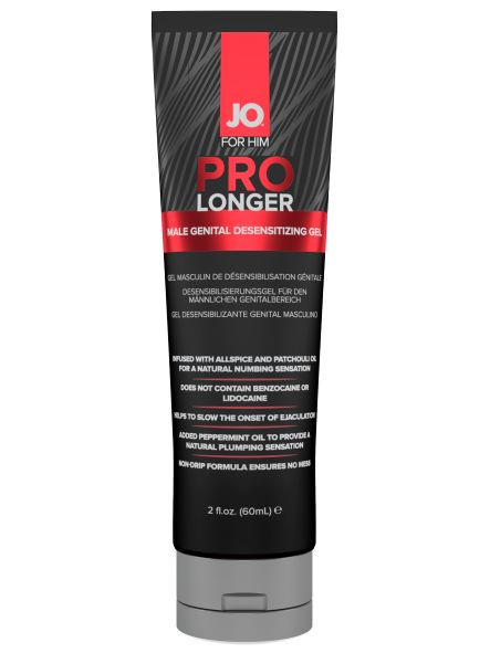 Jo Prolonger Gel Desensitizer Benzocaine Free 2 Oz