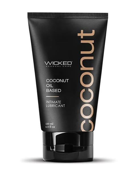 Wicked Coconut Oil Lube4oz Water Based 4 Oz