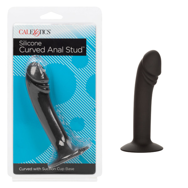 )silicone Curved Anal Stud