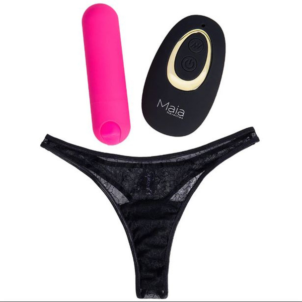 Date Night Remote Pink Panty Vibe - L/xl