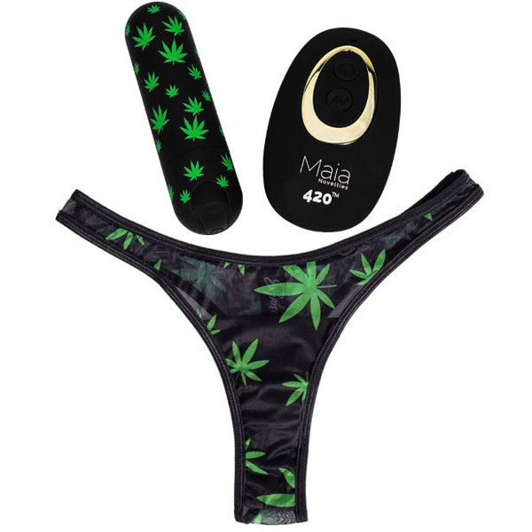 Jessi 420 Remote Panty Vibe S/m