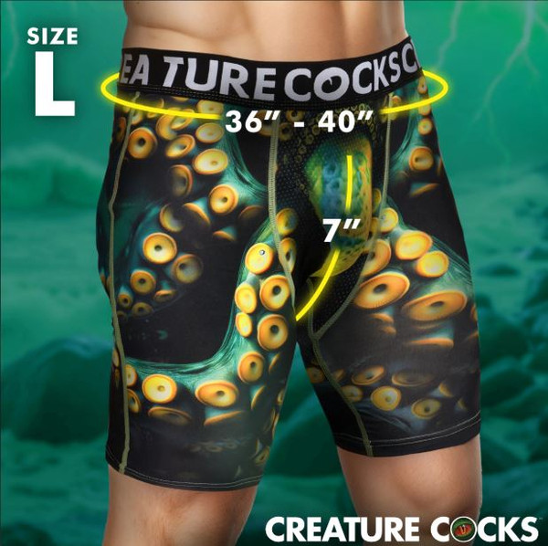 Creature Cocks Underwear Monstropus Large