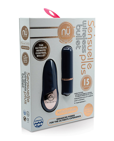 Sensuelle Bullet Plus Navy Blue (out Beg Dec)