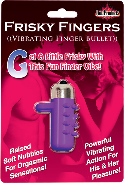 Frisky Fingers Silicone Sleeve Purple