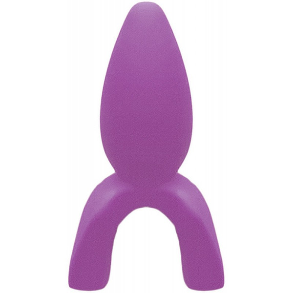 Tongue Star Stealth Rider Tongue Vibe W/ Contoured Pleasure Tip Purple