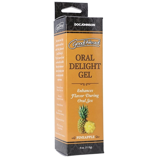 Goodhead Oral Delight Gel 4 Oz Pineapple