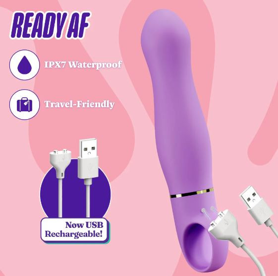 Aria Exciting Af 2.0 Vibe Indigo Rechargeable