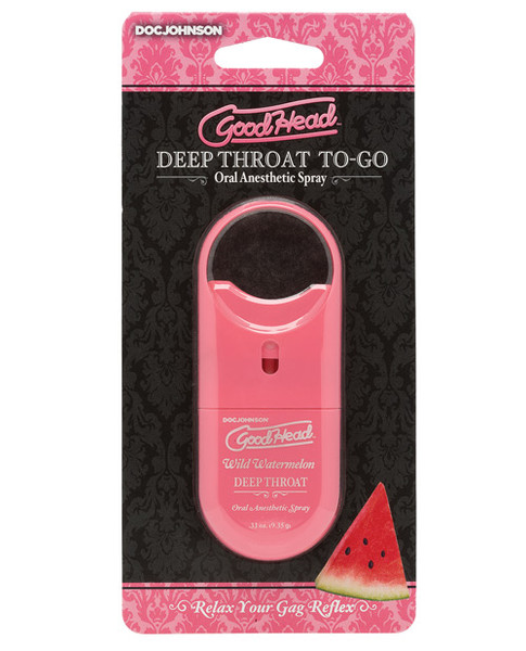 Goodhead Deep Throat Spray To Go Watermelon