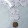 White & pink teddy