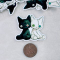 Stitched kitties