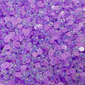 Light purple sunflower rhinestones 